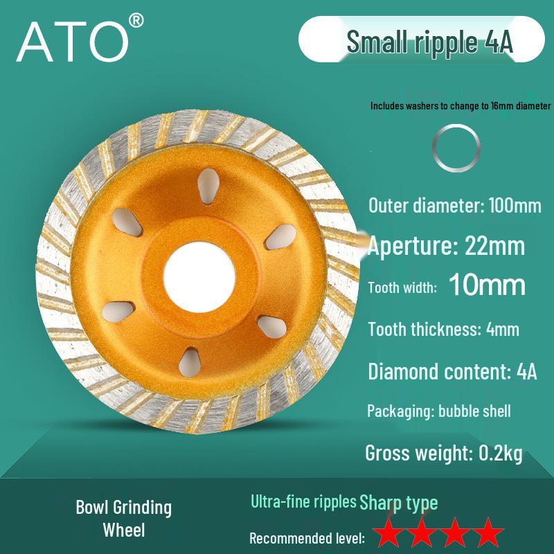 Diamond Saw Blade 114mm, 105mm Tile Cutter, Concrete Groove, Ceramic & Marble Specialty Blade