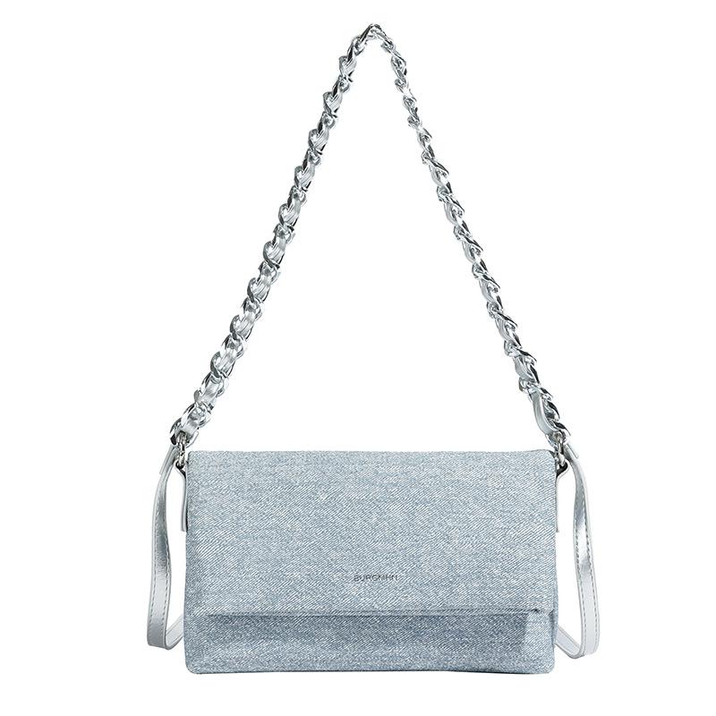 Popular Fashion Retro Texture Simple Commuter Chain Shoulder Bag Women's New Messenger Bag Women's Bag Tide