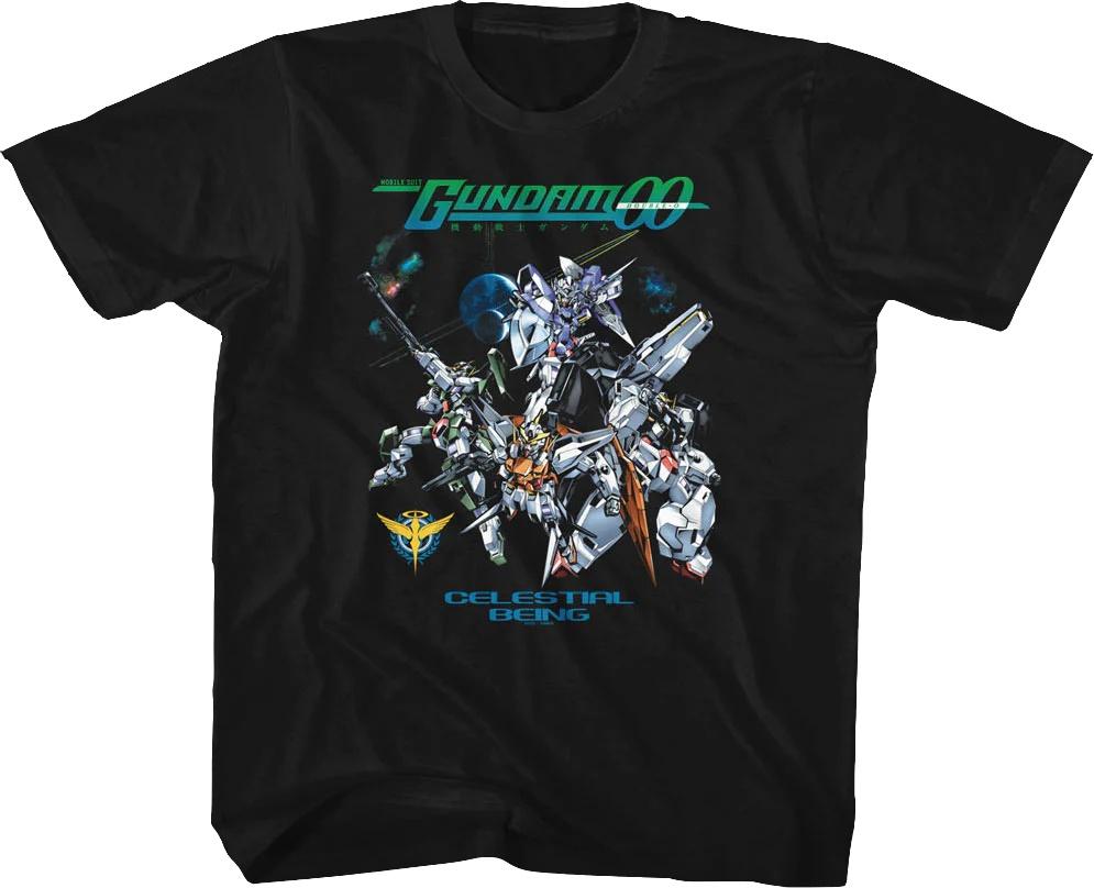 2026 New Japanese Anime Mobile Suit RX782 Gundam Short Sleeve Cotton Print Summer Parentchild Tshirts Unisex Women Y2k Tee Tops
