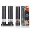 Adjustable Coarseness Large Capacity Electric Pepper Grinder Salt Pepper Mill Electric Spices Grinder Kitchen Cooking Tool YMQ01