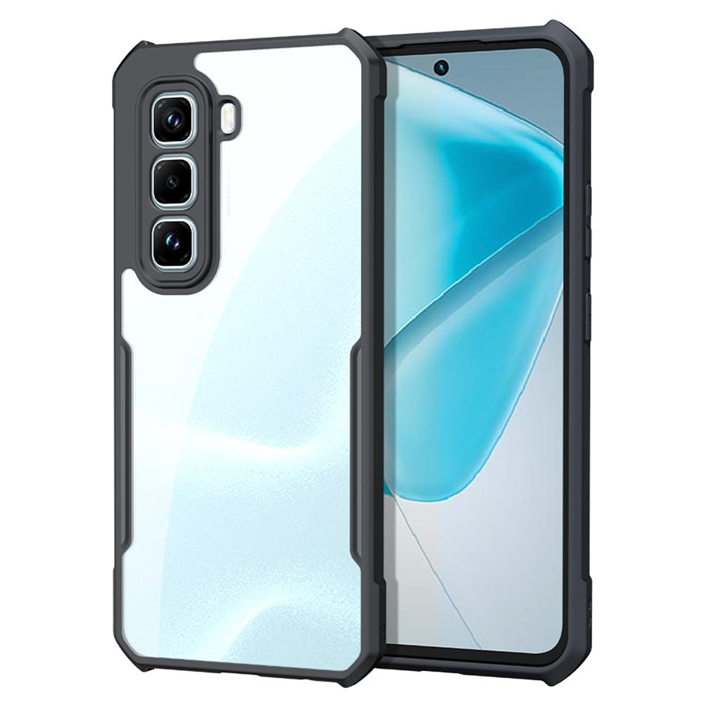 

XUNDD Для Infinix Hot 50 Pro 4G Чехол Противоударный ТПУ+Акрил Прозрачная Задняя Крышка Телефона A