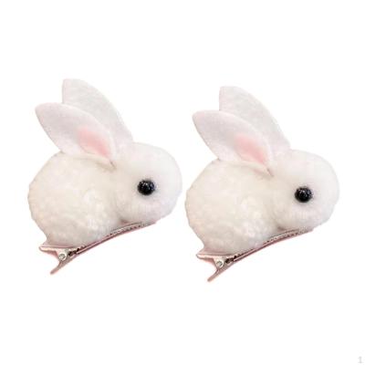 2 Pezzi Fermagli per Capelli, Spille di Peluche per Donne