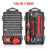 Zestaw wkrętaków 25/115/135/140 w 1 Magnetyczny Zestaw bitów Torx Phillips Z kluczem do usuwania elementów elektrycznych Narzędzia do naprawy Telefonu PC
