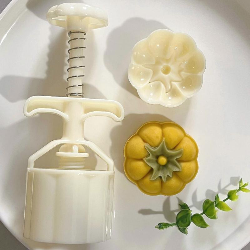 Convenient Green Bean Cake Molding Set Durable Food Grade Silicone Molds Set for Green Bean Cake and Persimmon Designs