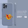 Funny Chameleon lizard Phone Case iPhone 11 12 13 14 Pro Max 7 8 Plus XR XS SE Straight Edge liquid Silica Gel Shell Cover Funda