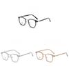 Retro Metal Tr Frame Eyeglasses With Blue Light Blocking For Men And Women