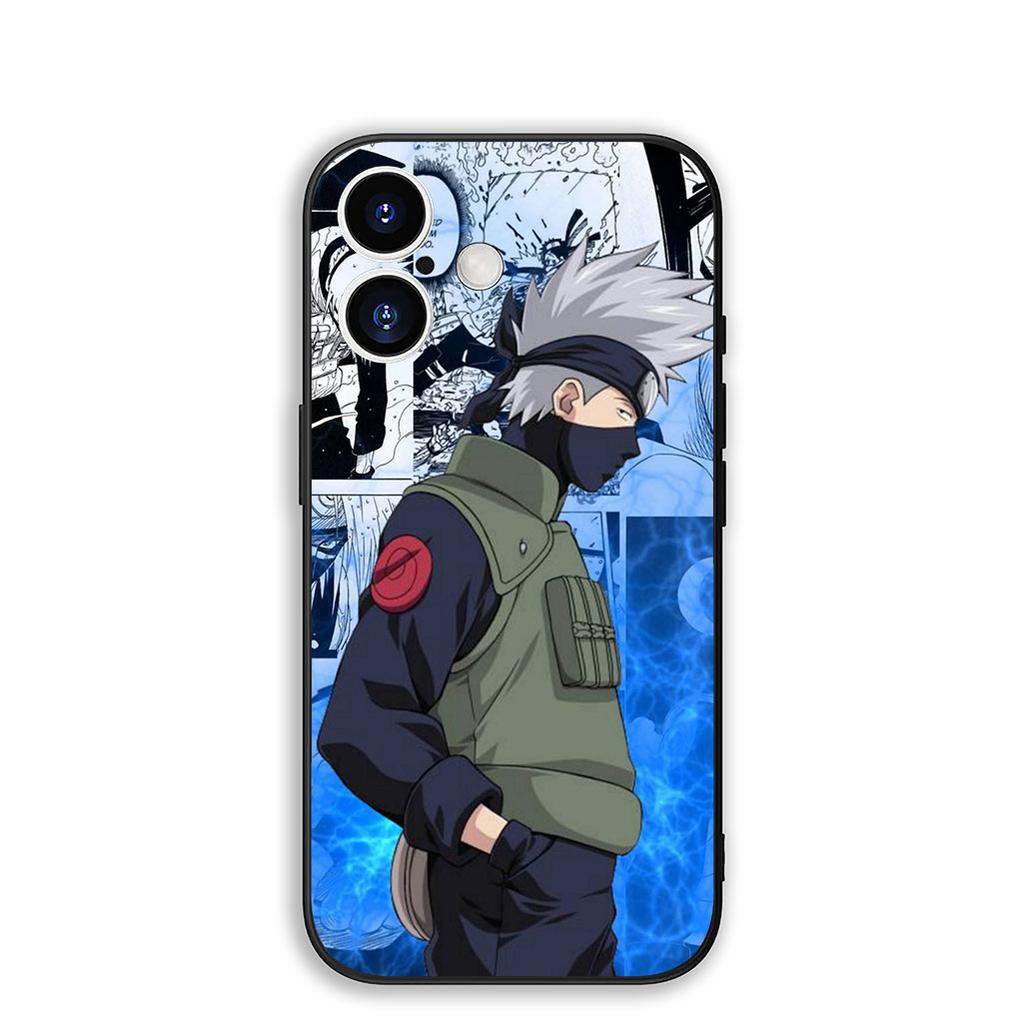 for Samsung Galaxy S22 S21 S20 Fe Ultra S9 Plus + A13 A22 M21 M31 M55 M15 Phone Case Uchiha Sasuke Akatsuki Narutos Kakashi