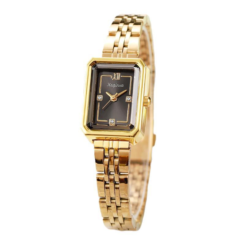 Orologio da Donna Quadrato Elegante con Cinturino in Acciaio - Design Elegante e alla Moda