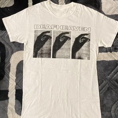 Deafheaven Band Fan Geschenk Reines Baumwoll Unisex T-Shirt Bedrucktes Muster Geeignet für Unisex Geeignet für Alle Jahreszeiten