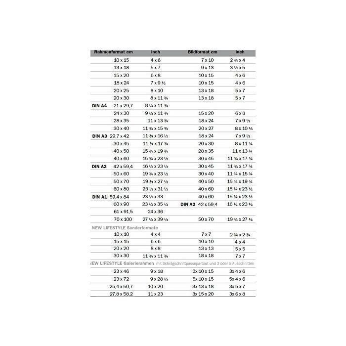 Cadre photo - WALTHER - New Lifestyle - Plastique - Blanc - 30x30 cm