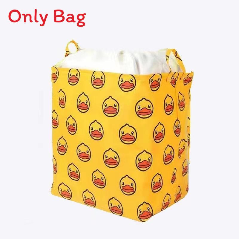Foldable Fabric Storage Bin With Large Capacity For Bedroom Closet Organization