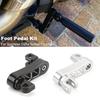 Motorcycle Adjustable Passenger Footpegs Mount Kit Highway Pegs Male Mount Foot Peg Clamp Support Extensions Bracket For Harley