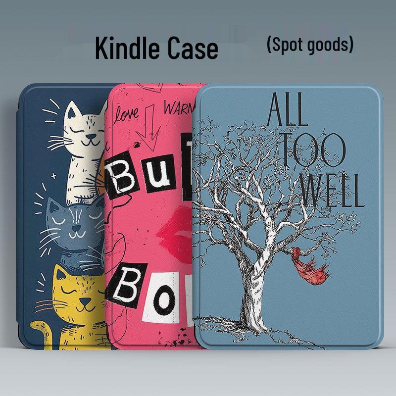 

Protective Sleep Cover for 2024 Kindle 6-inch E-Reader, Compatible with KPW6 10th Generation KPW1/2/3