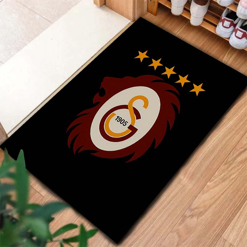 2026 Nuovo Tappeto Galatasaray S.K per Soggiorno Camera da Letto Casa Decorazione Divano, Tappetino Antiscivolo per Giochi Bambini H5