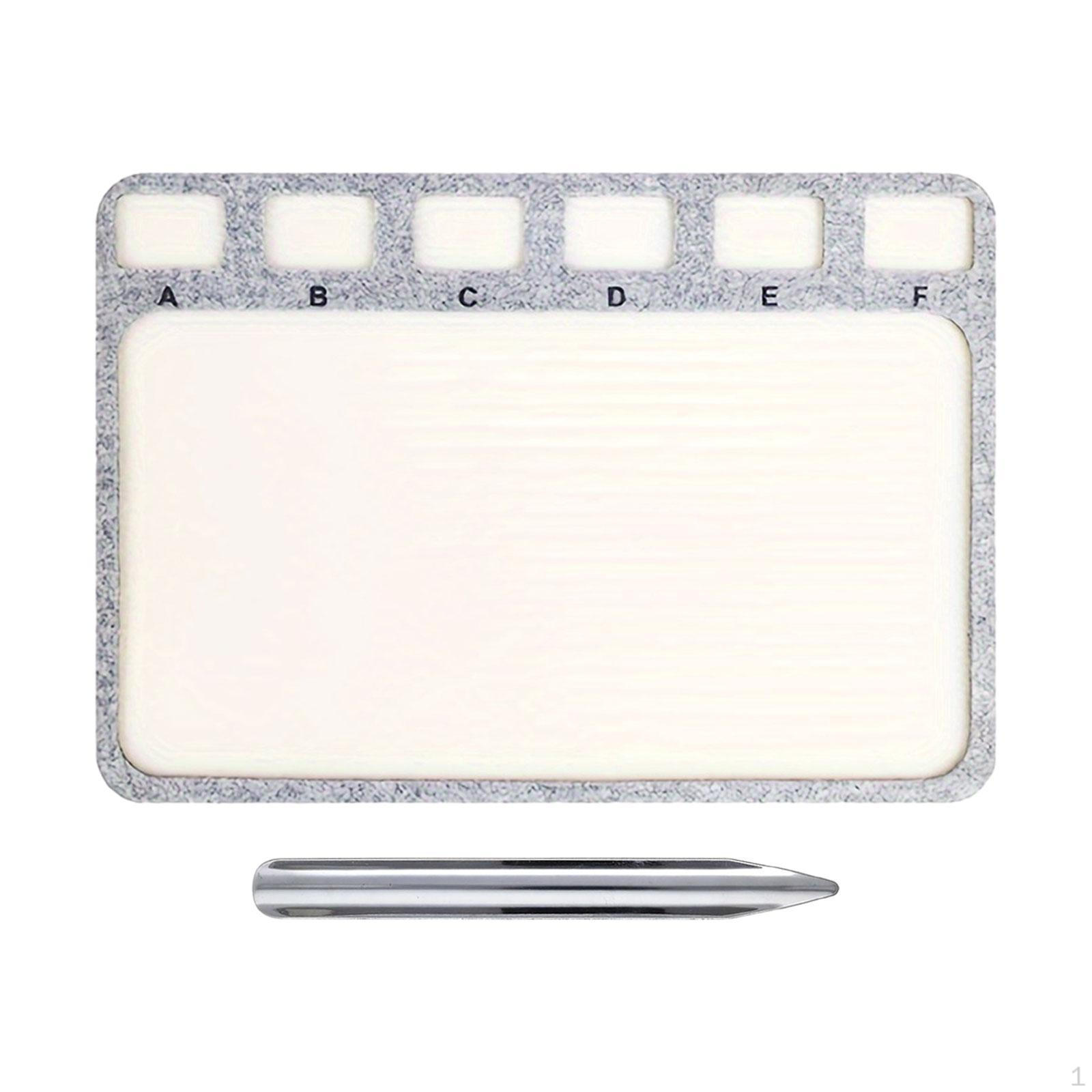 

Bead Mat with 6 Grids Beading for DIY Hobbies Jewelry Making Art Crafts