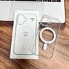 iPhone 17 MagSafe-Compatible Clear Case with Anti-Drop Protection for 13/14/16 Plus, Features Animated Pop-Up Design.