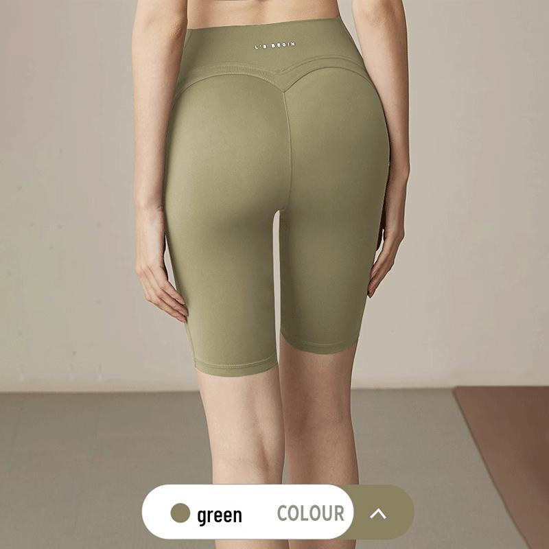 

Yuebu Women s High-Waist Tummy Control Capri Yoga & Cycling Shorts 2XL