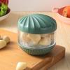 Garlic Ginger Masher Household Manual Eco Friendly Easy Clean Portable Durable Rust Resistant Visible Multi-functional