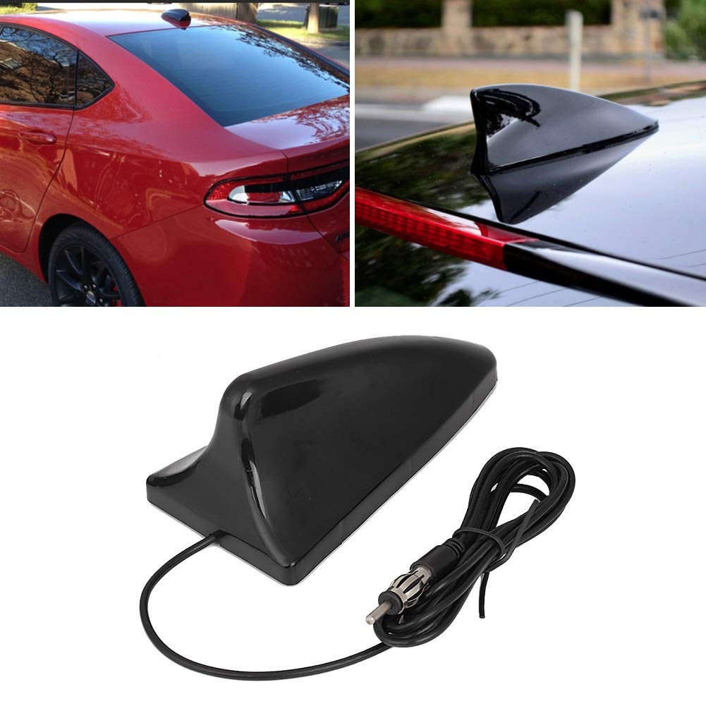 Shark Antenna,Car Antenna,Qiilu FM Antenna Antenalofu Antenna Universal Car Shark Fin Antenna,Auto Radio Signal