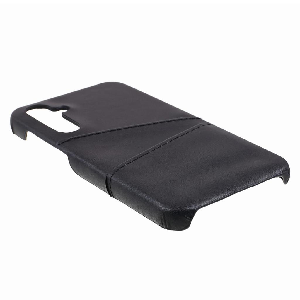 For Samsung Galaxy S24 Case Anti-Drop PU+PC Phone Cover with 2 Card Slots