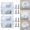 2pcs Coolers Replacement Hinges Hinges Set Replacement For Colemans Coolers Hinges Kit With 8 Screws For Colemans Coolers Hinges