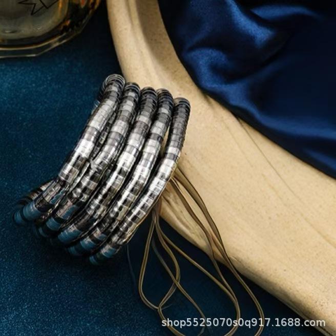 

Winding serpentine personality opening random shape necklace collar women wear bracelets headdress high sense