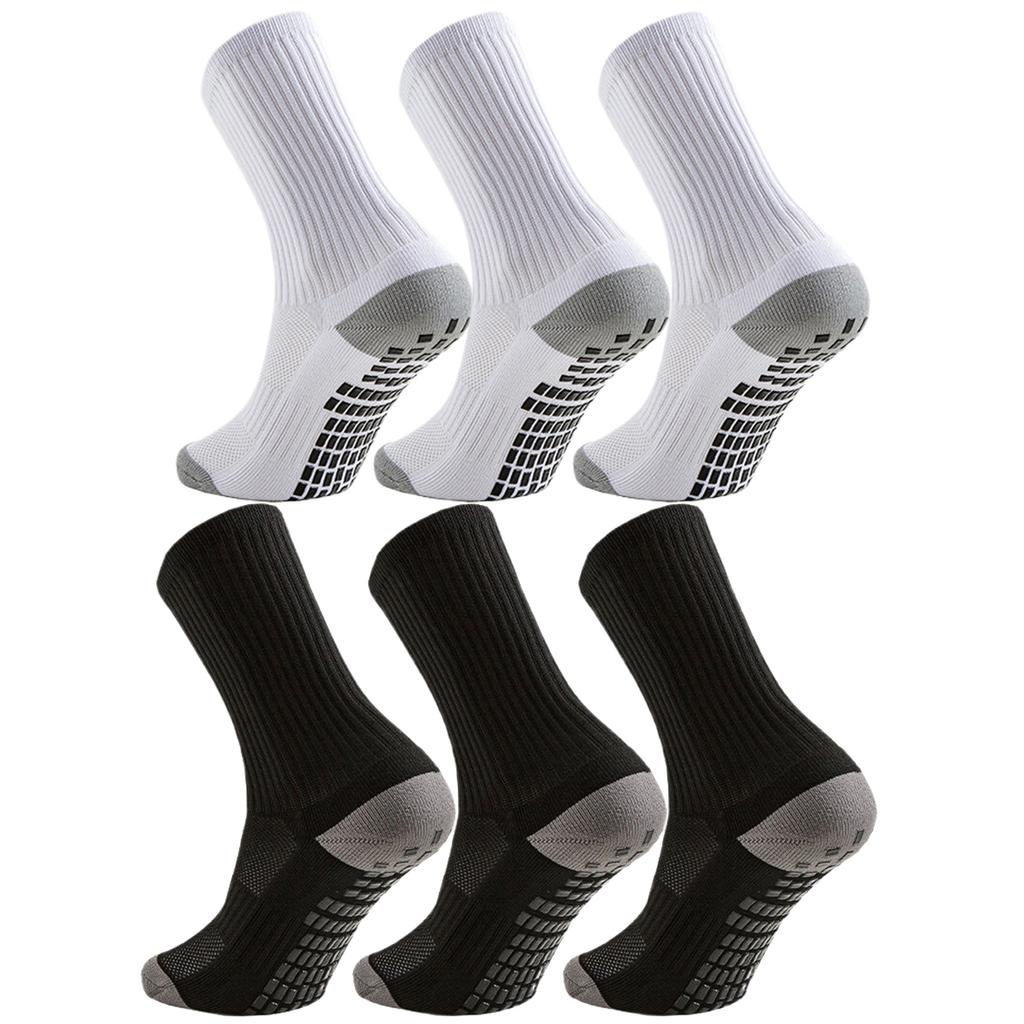 6 Paare Herren Damen Grip Socken Fußball Basketball Baseball Rugby Fußball Radfahren Laufen Wandern Tennis Skateboard Athletische Übung