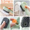 Multifunctional Liquid Shoe Brush Soft-bristled Long Handle Brush Shoe Clothing Board Brush Household Cleaning Tool