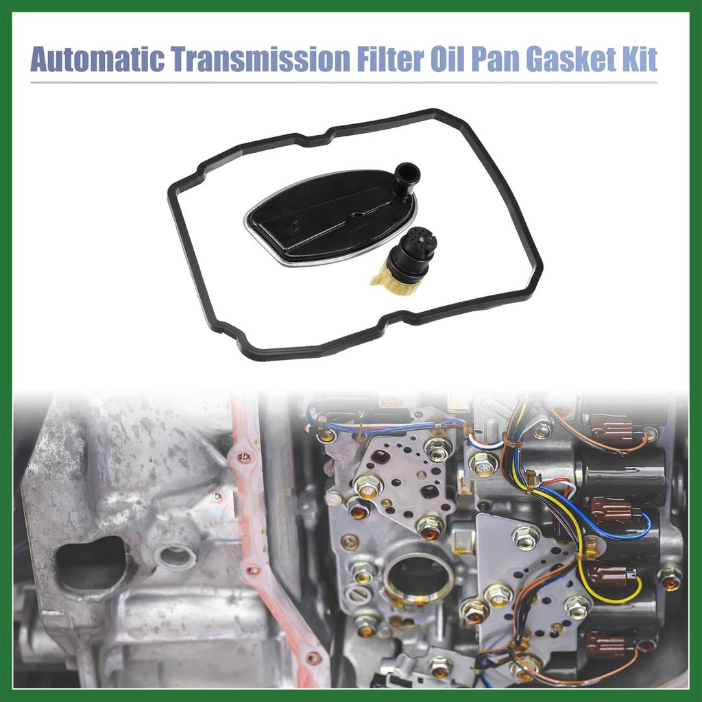 Motoforti 1 Set No.1402770095 Transmission Filter Oil Pan Gasket Kit for Chrysler 300 2005-2014 for Dodge Challenger 2008-2015 for Dodge Charger