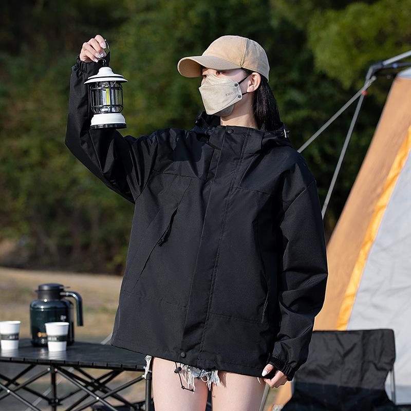 Men's and Women's Korean Style Jackets Casual Outdoor Mountaineering Sportswear Jackets for Spring and Autumn Coat Trendy Couple Jackets