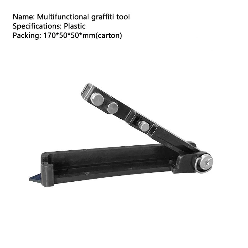 Multi-function Scribing Tool DIY Woodworking Adjustable Plastic/Metal Profile Scribing Ruler Contour Gauge Scribe Compass Tool