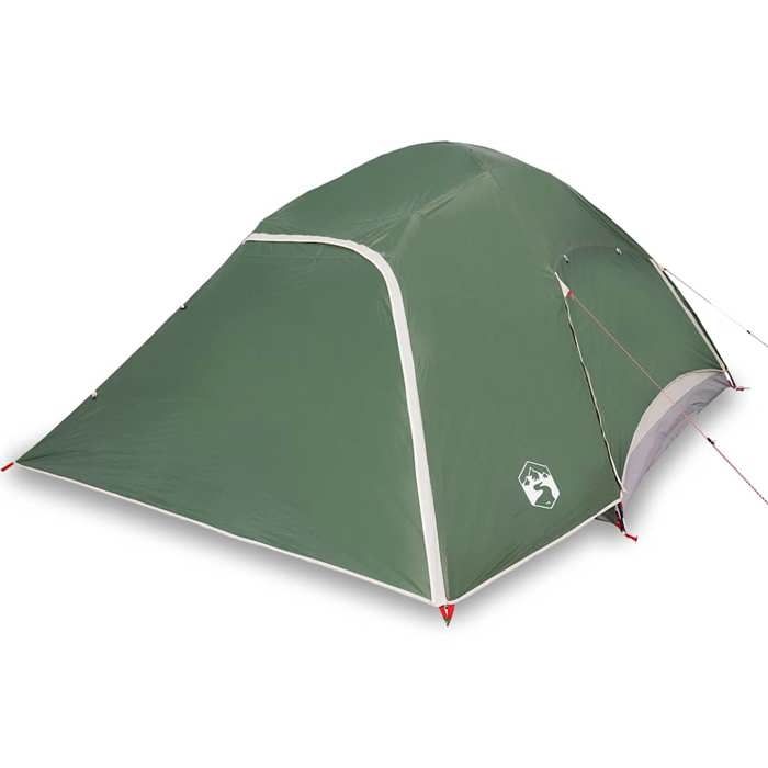 Family Tent - vidaXL - 94723 - 6 Persons - Waterproof - Green