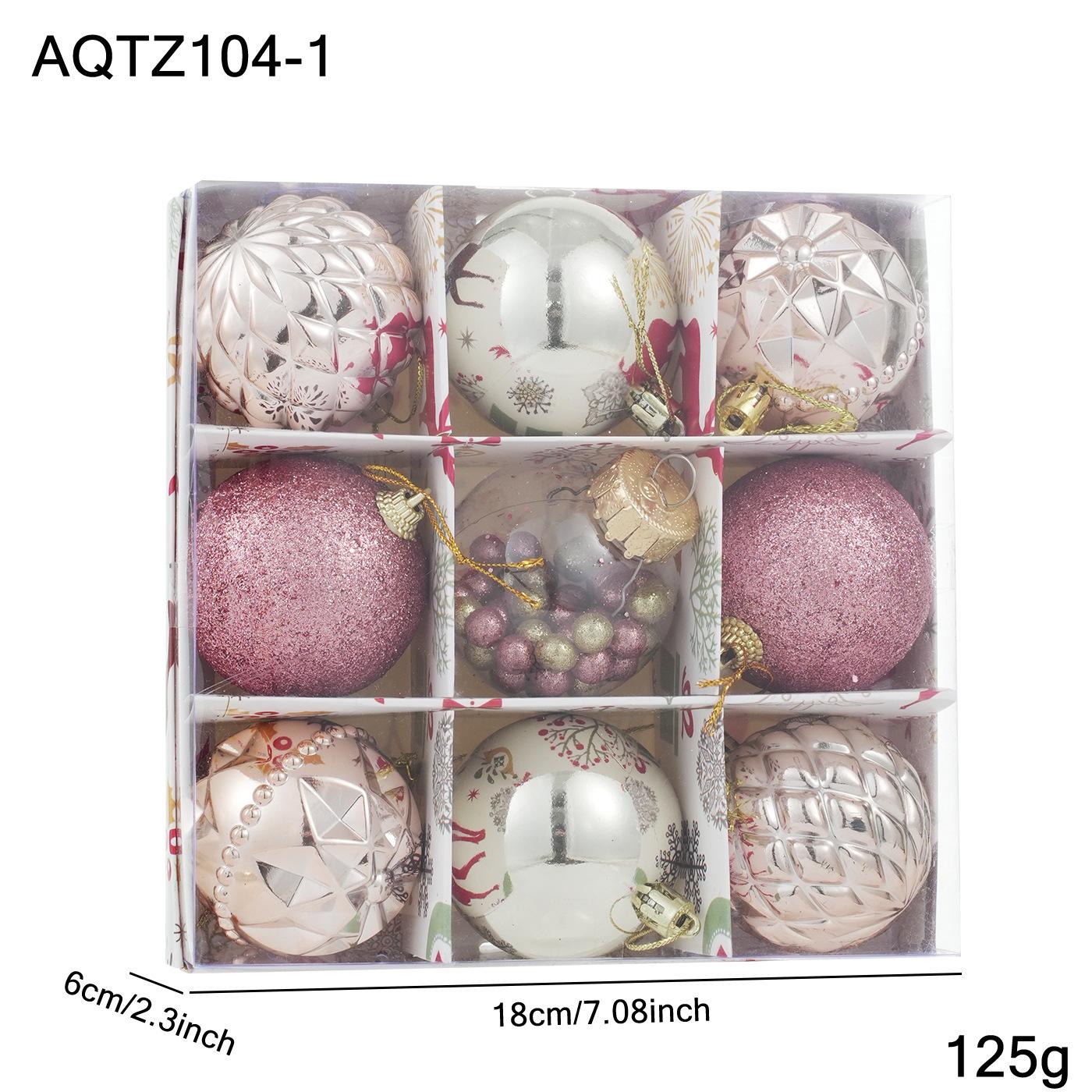 Cross-Border Christmas Ornament Gift Box: Festive Tree Decoration