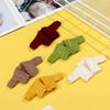 Lace Collar Sweater 1/11 1/12 Doll Mini Cardigans OB11 Doll Accessories Tops Handmade Knitted Sweater Casual Dress Clothes