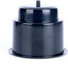 Amarine-Made (Set Of 5) Black Recessed Drop In Plastic Cup Drink Can Holder With Drain For Boat Car Marine Rv - Black