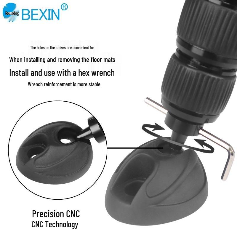 Beixin Universal Anti-slip Tripod Foot Pads for DSLR 3/8" Screw Monopod Base