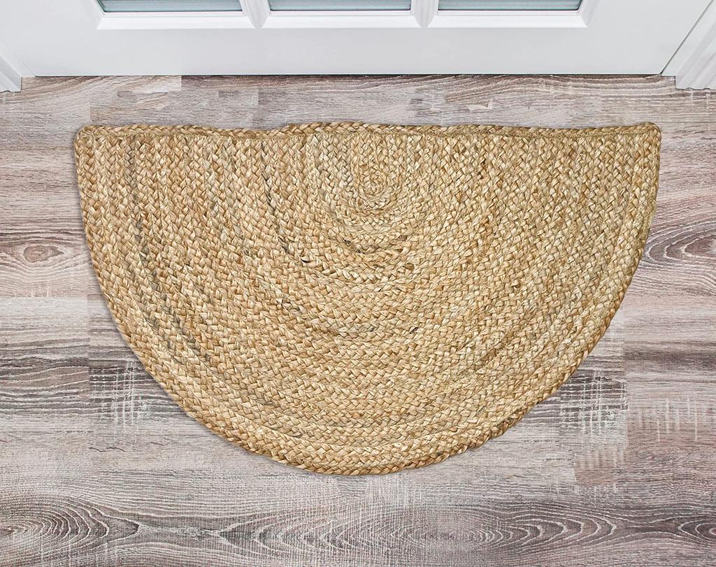 Avgari Jute Rug Round Handmade Natural Rug for Any Space Look Rustik Decor For Any Space Area