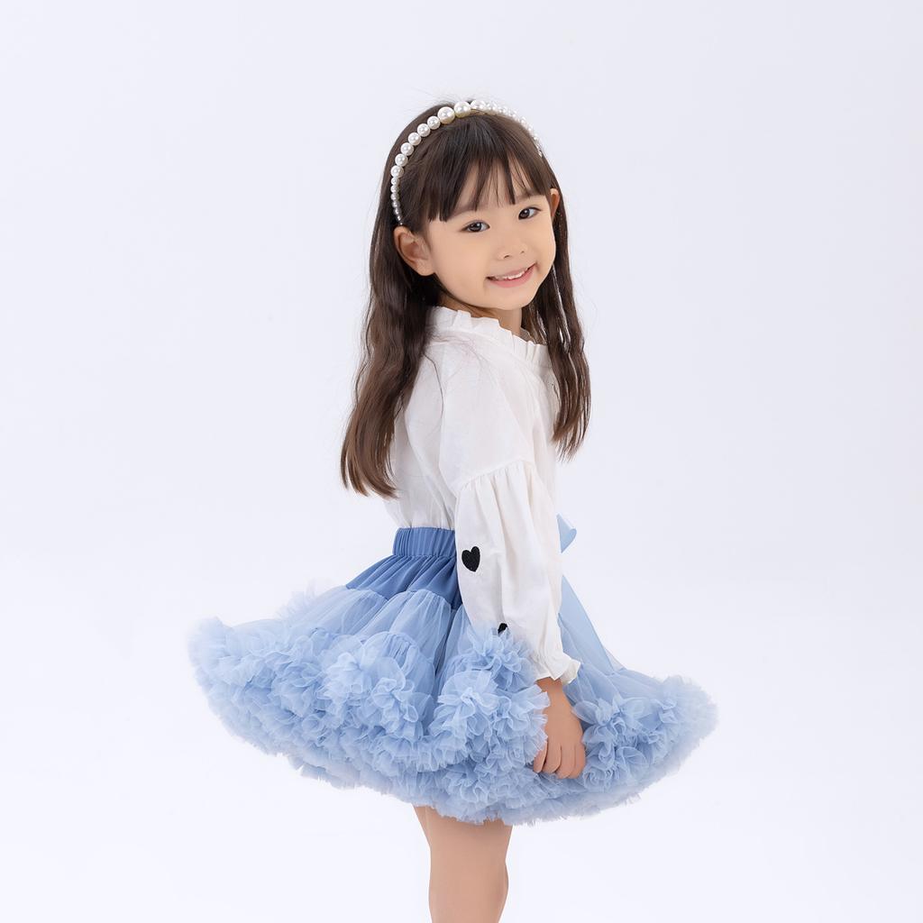 Girls Tulle Skirt Baby Children Tutu Pettiskirt Skirt Kids Fluffy Ballet Skirt Party Princess Girl Clothes