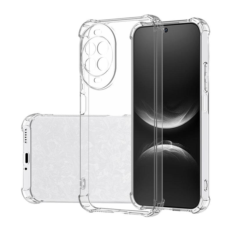Applicable to Huawei, enjoy 90 ProMax mobile phone case four corners anti-drop Maimang 40 transparent tpu airbag protective cover