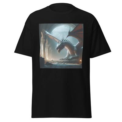 Dragon Unisex Klassisk T-skjorte