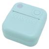 Portable Thermal Printer Rechargeable Printing Machine for Photo Document Shipping Label Built in 1200mAh Battery Cyan