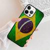 Brazil Brazilian Flag Art Phone Case Cover For iPhone 17 Air 15 16 11 13 14 Pro Max 12 Plus Max Fundas