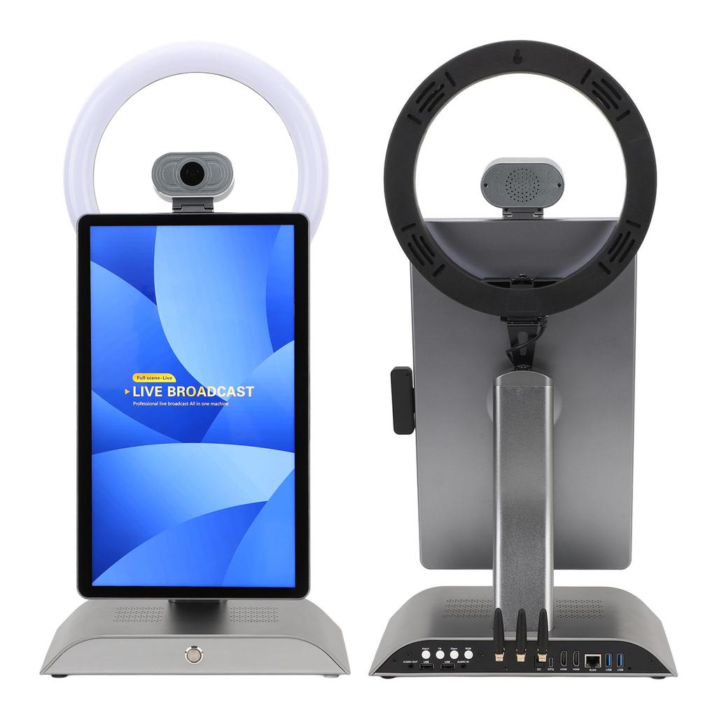 15.6 Inch Desktop Screen with Camera and Fill Light Projection Display Screen All In One Machine