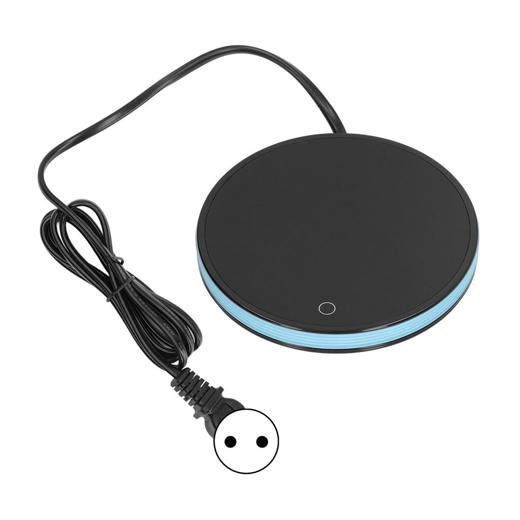 Cup Warmer Plate Aluminum Alloy 18W Portable Household Electric Mug Heating Plate for Coffee Tea