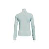 Under Armour Solid Color Zip Training Sports Stand Collar Jacket Women Jackets Green 1359081-936