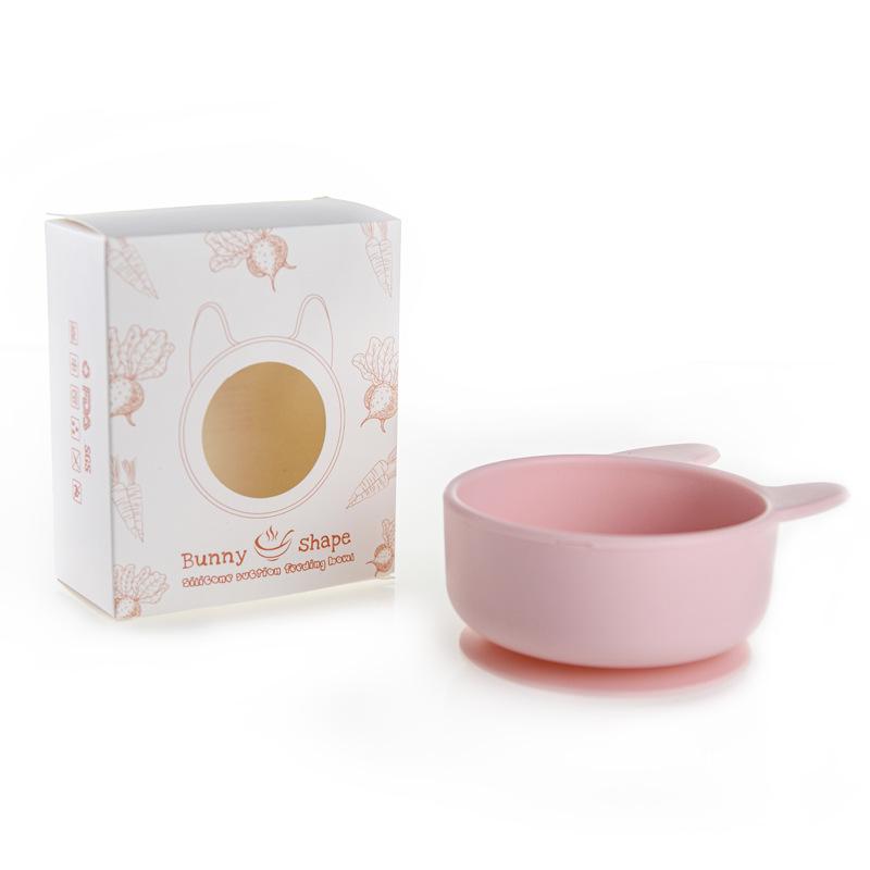 Silicone Suction Bowl for Children's Meals - Baby Feeding Cartoon Plate