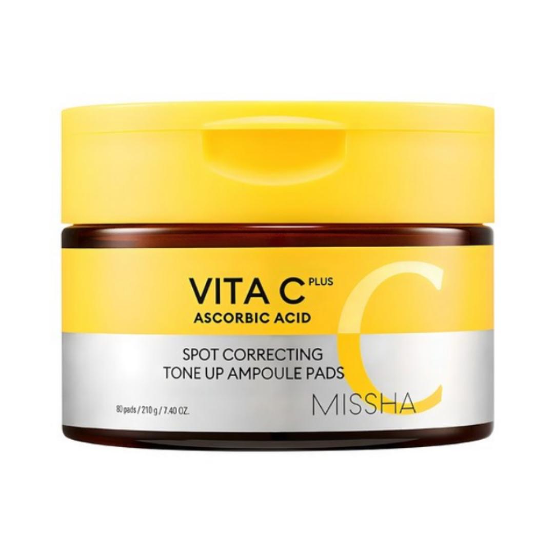 

Missha Vita C Plus Spot Care Tone Up Ампульные подушечки (80 колодок)