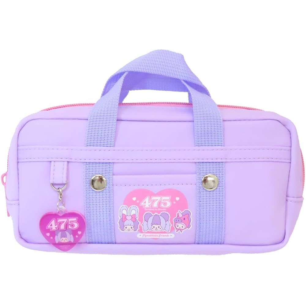 T s Factory Shinako x Monchhichi Collaboration Pouch D55xW190xH85mm Monchhichi Accessory Bag