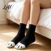 Cozy Winter Slipper Socks Cute Cat Paw for Women Fuzzy Socks Soft Plush Thick Heat Locking Animal Warm Coral Fleece Sleeping Autumn Comfortable