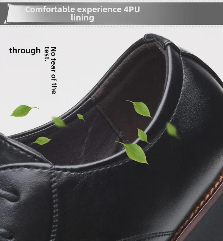 Men's Extra Large Leather Lace-Up Shoes, Sizes 45-48, Casual/Business Formal, Ready for Delivery.
